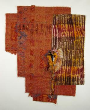 Image of a quilt by Deborah Bein titled The Genome Project: When We Were One